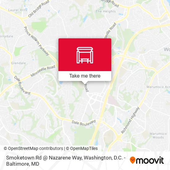 Mapa de Smoketown Rd @ Nazarene Way