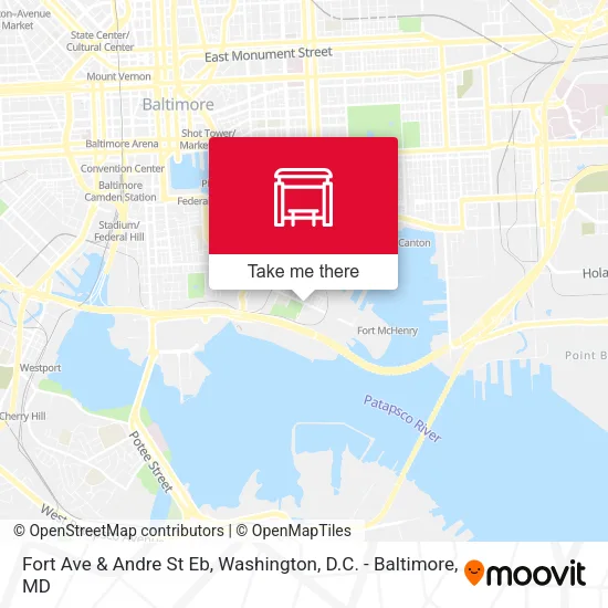 Mapa de Fort Ave & Andre St Eb