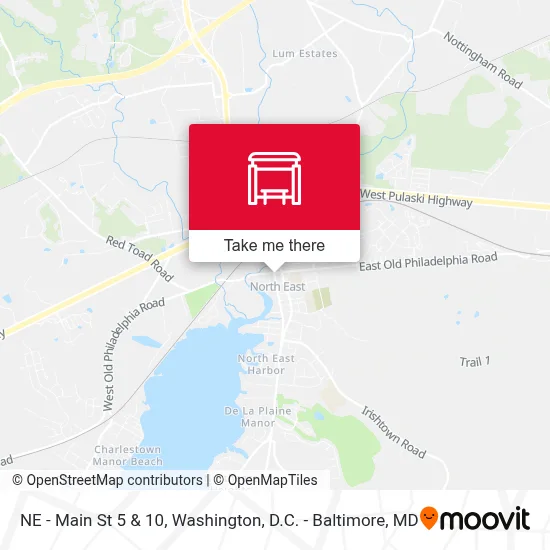 NE - Main St 5 & 10 map