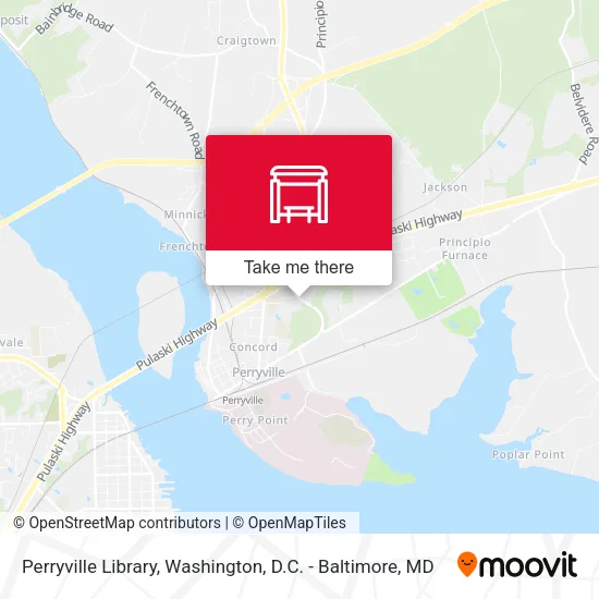 Perryville Library map
