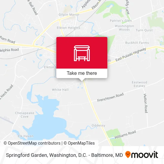 Springford Garden map