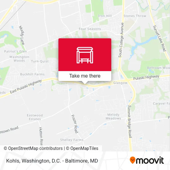 Kohls map
