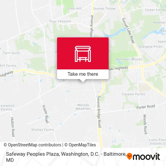 Safeway   Peoples Plaza map