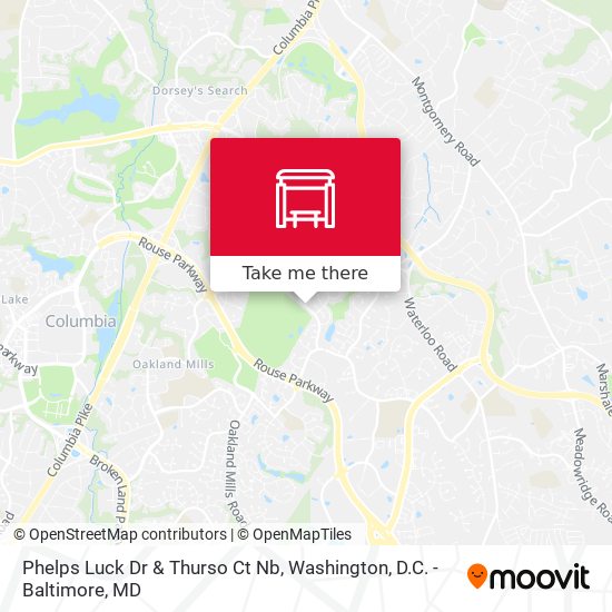 Mapa de Phelps Luck Dr & Thurso Ct Nb