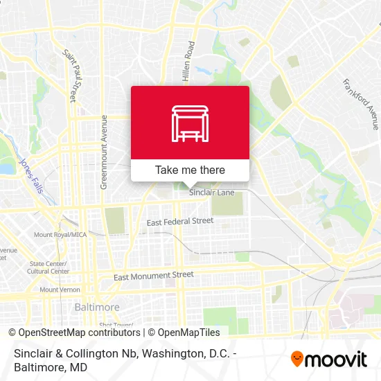 Sinclair & Collington Nb map