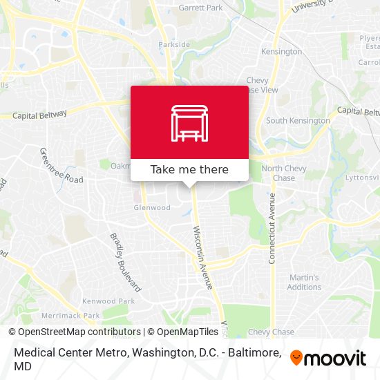 Mapa de Medical Center Metro