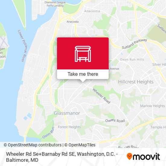 Mapa de Wheeler Rd Se+Barnaby Rd SE