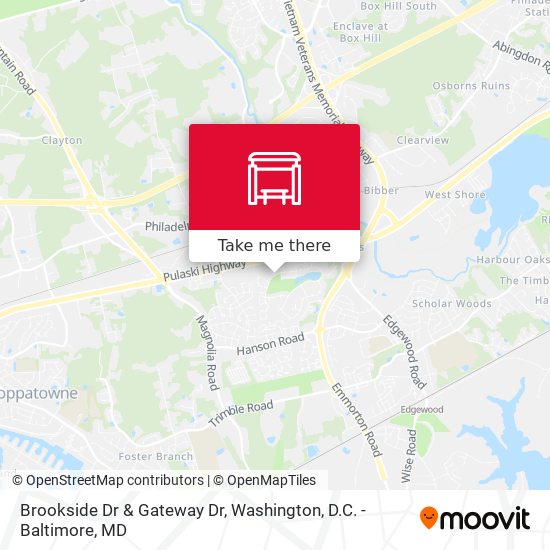 Mapa de Brookside Dr & Gateway Dr