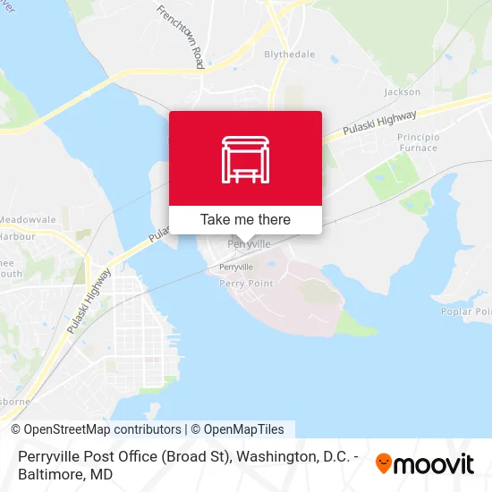 Perryville Post Office (Broad St) map