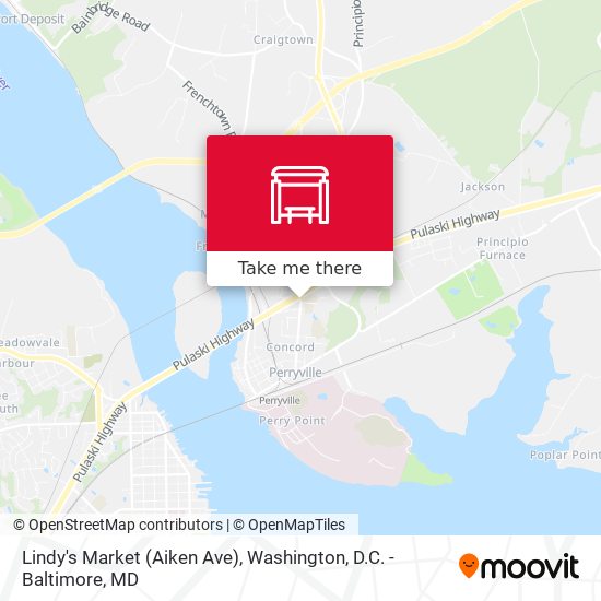 Lindy's Market (Aiken Ave) map