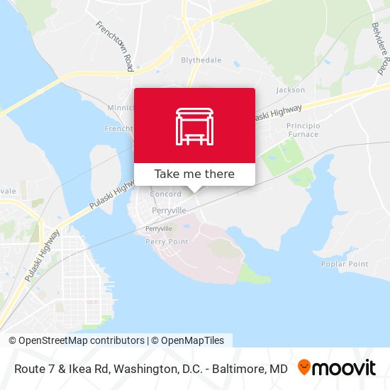 Mapa de Route 7 & Ikea Rd