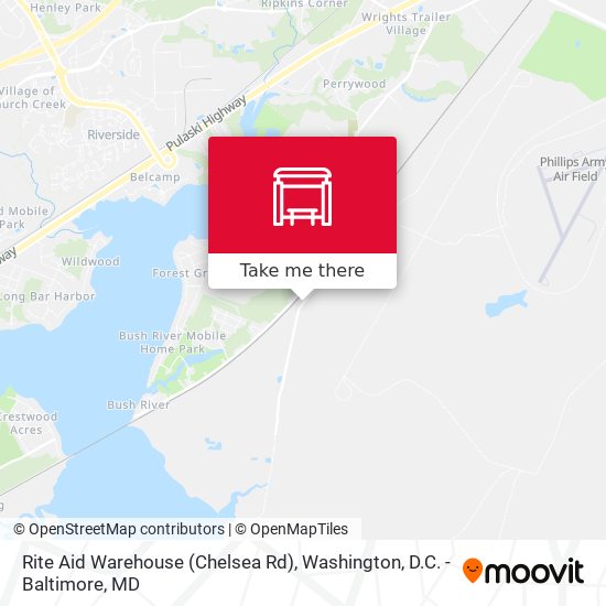 Mapa de Rite Aid Warehouse (Chelsea Rd)