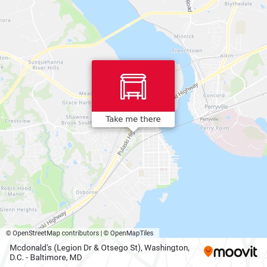 Mcdonald's (Legion Dr & Otsego St) map