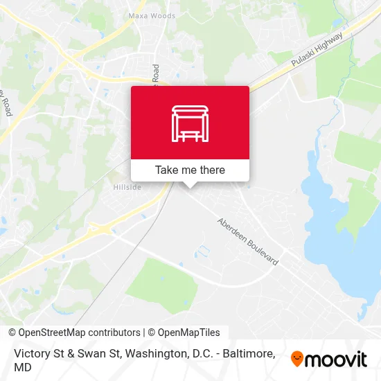 Victory St & Swan St map