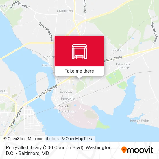 Perryville Library (500 Coudon Blvd) map