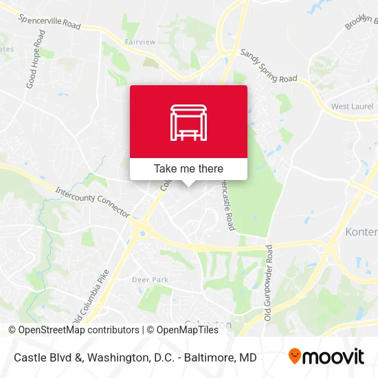 Castle Blvd  & map