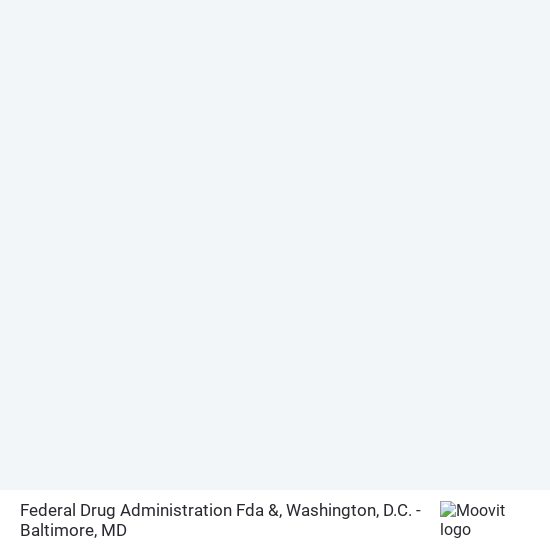 Federal Drug Administration Fda & map