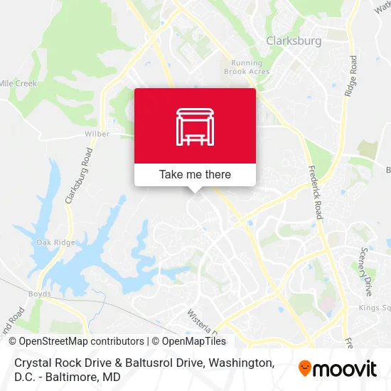 Crystal Rock Drive & Baltusrol Drive map