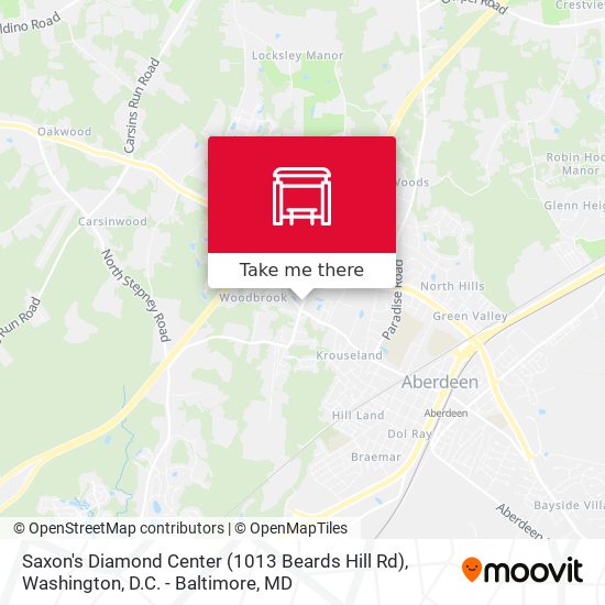 Saxon's  Diamond Center (1013 Beards Hill Rd) map