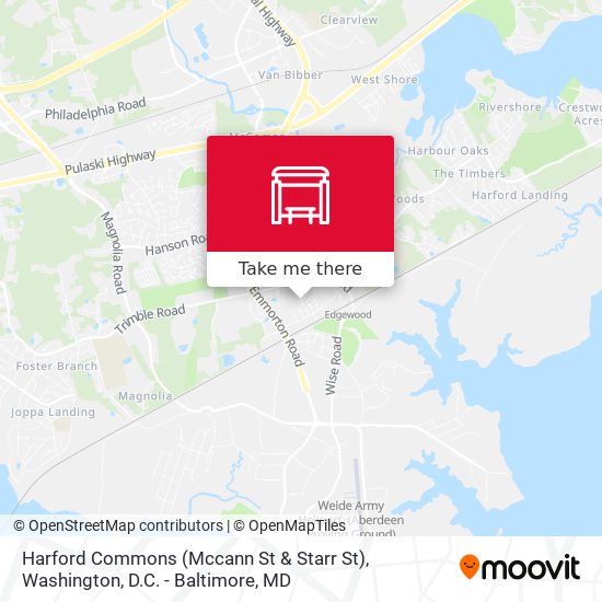 Harford Commons (Mccann St & Starr St) map