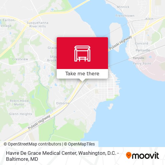 Havre De Grace Medical Center map
