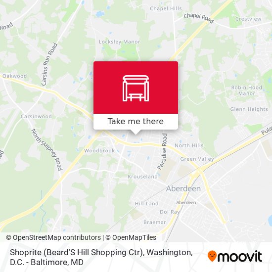 Mapa de Shoprite (Beard’S Hill Shopping Ctr)