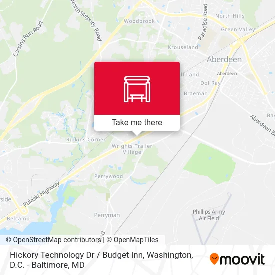 Hickory Technology Dr / Budget Inn map