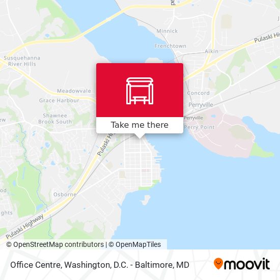 Mapa de Office Centre