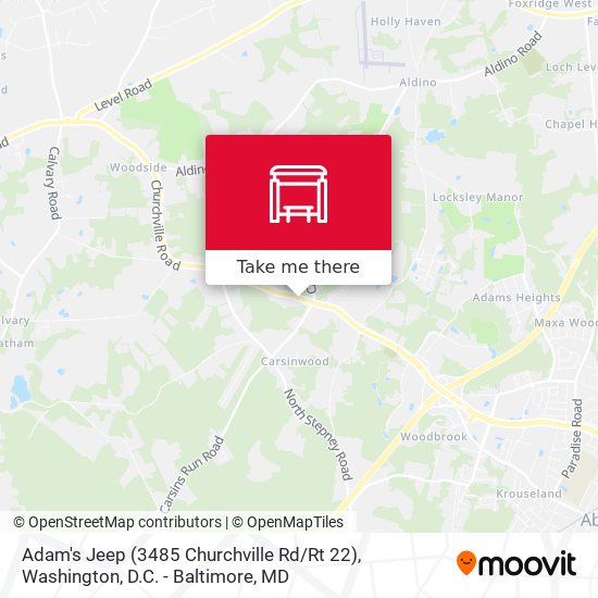 Adam's Jeep (3485 Churchville Rd / Rt 22) map