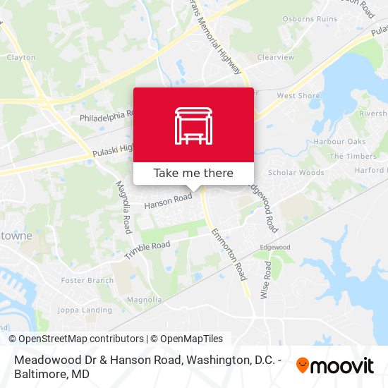 Mapa de Meadowood Dr & Hanson Road
