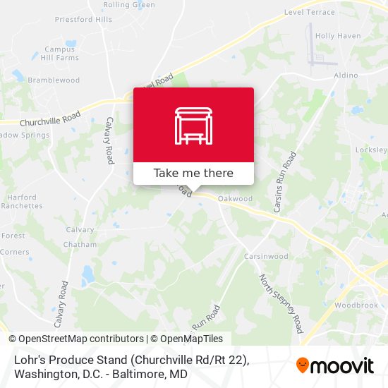 Lohr's Produce Stand (Churchville Rd / Rt 22) map