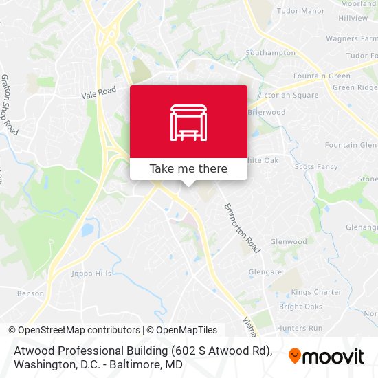 Mapa de Atwood Professional Building (602 S Atwood Rd)