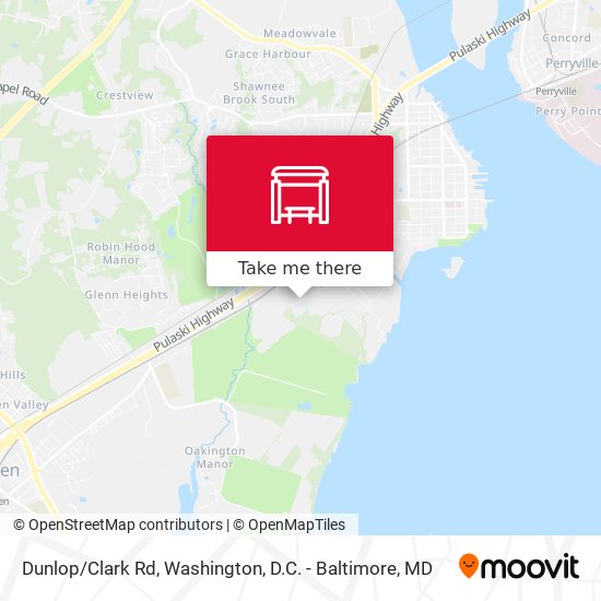 Dunlop/Clark Rd map