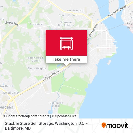 Stack & Store Self Storage map