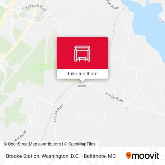 Brooke Station map