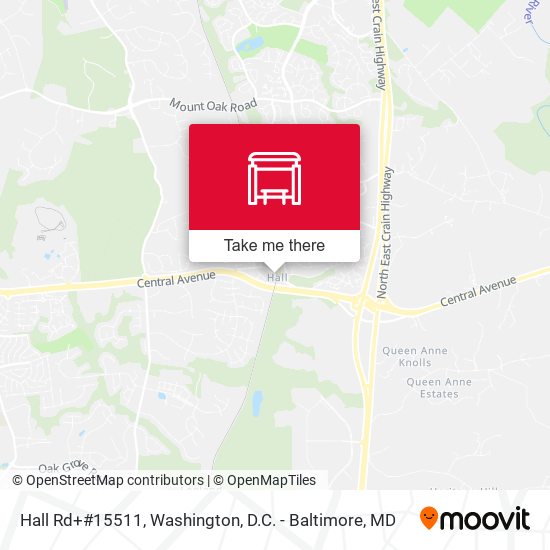 Mapa de Hall Rd+#15511