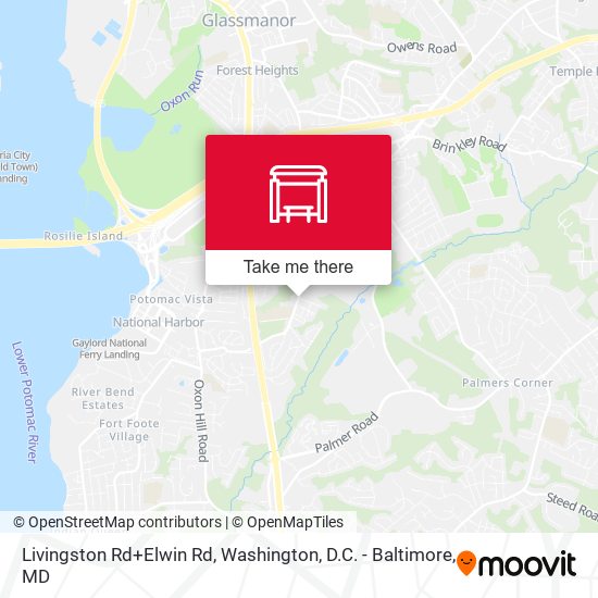 Livingston Rd+Elwin Rd map
