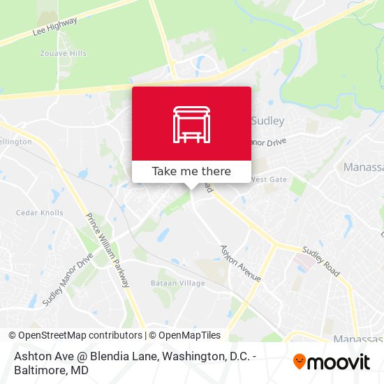 Ashton Ave @ Blendia Lane map