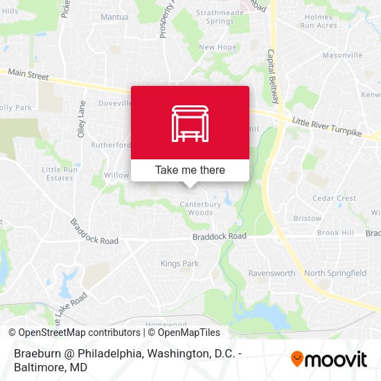 Mapa de Braeburn @ Philadelphia