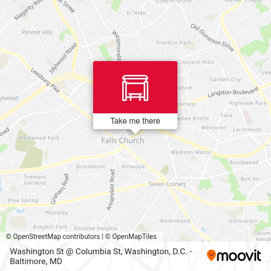 Mapa de Washington St @ Columbia St