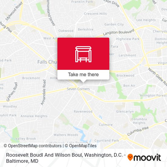 Mapa de Roosevelt Boudl And Wilson Boul