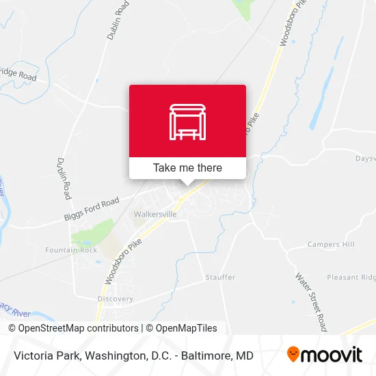 Victoria Park map