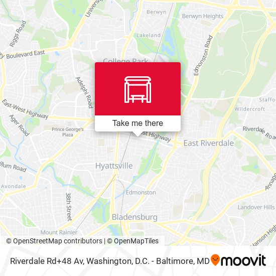 Riverdale Rd+48 Av map