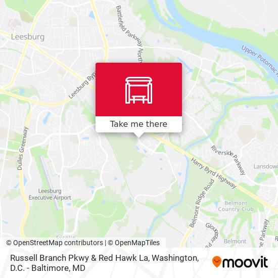 Mapa de Russell Branch Pkwy & Red Hawk La