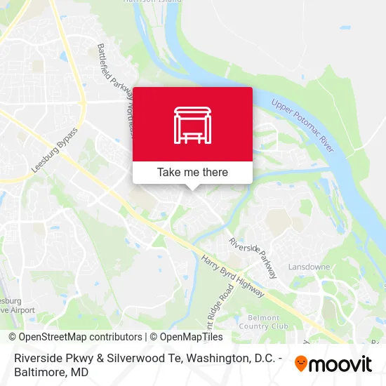 Riverside Pkwy & Silverwood Te map