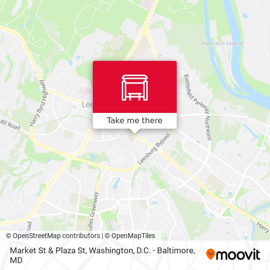 Market St & Plaza St map