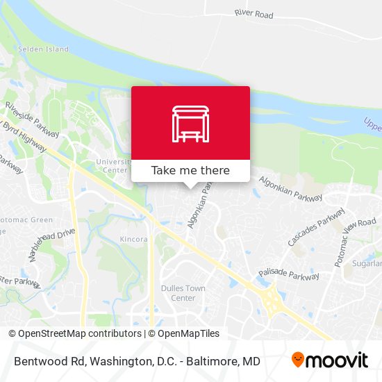 Bentwood Rd map