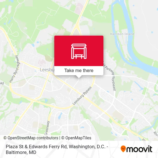 Plaza St & Edwards Ferry Rd map
