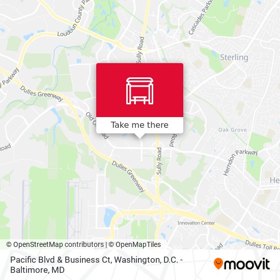 Mapa de Pacific Blvd & Business Ct