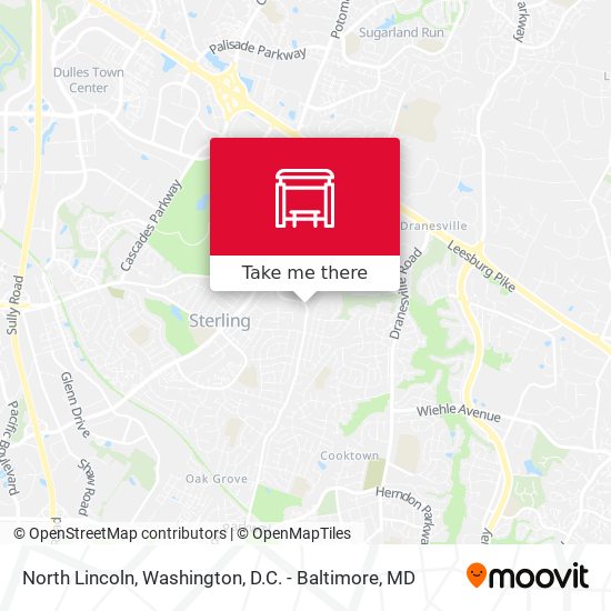 North Lincoln map
